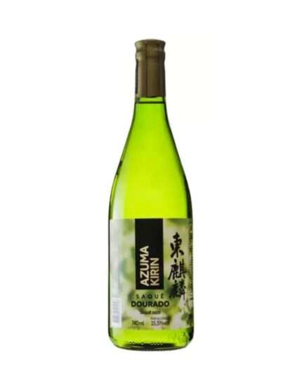 Saquê Azuma Kirim Dourado 740ml
